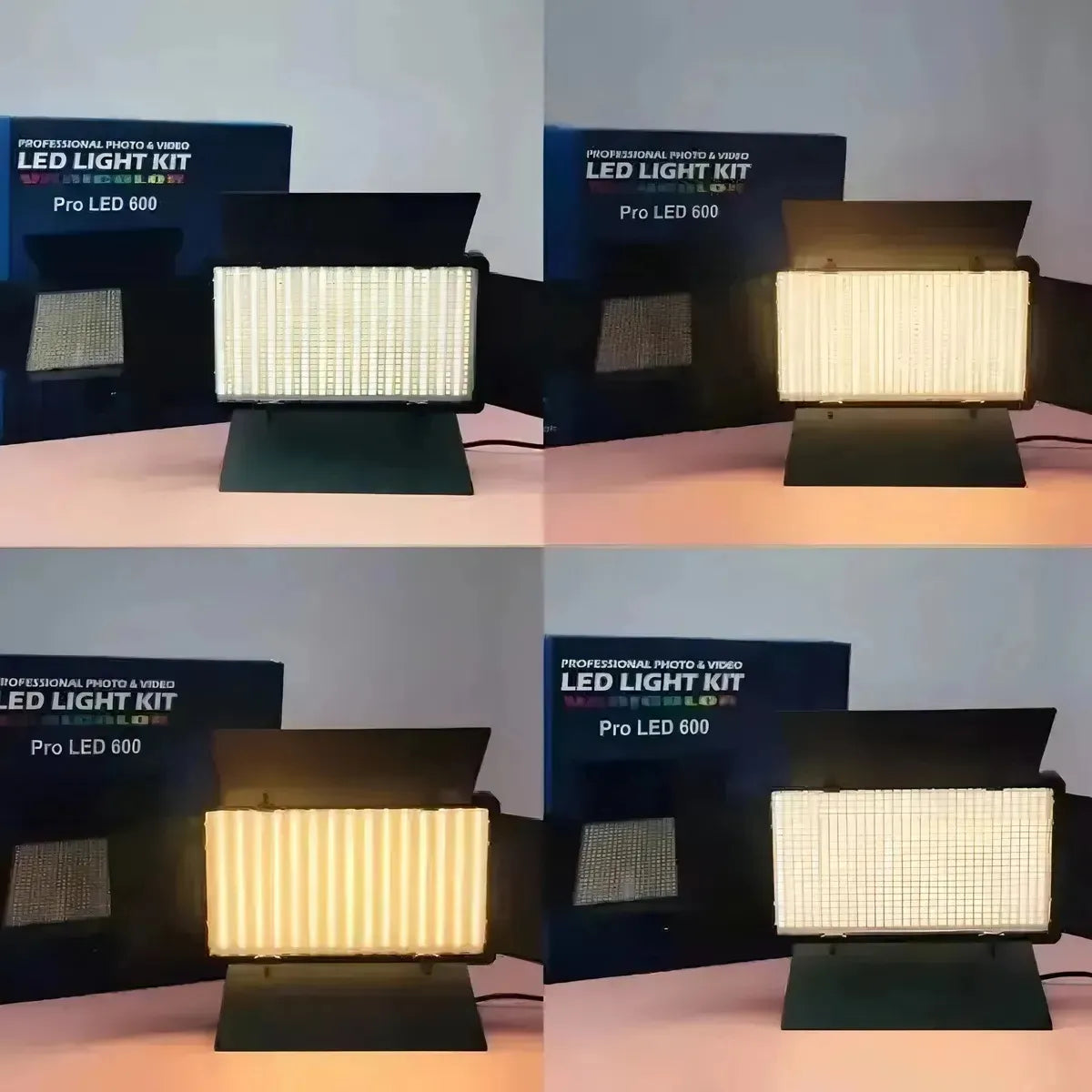 Kit Profesional Luz Relleno Con Tripode Reflector Pro 800led