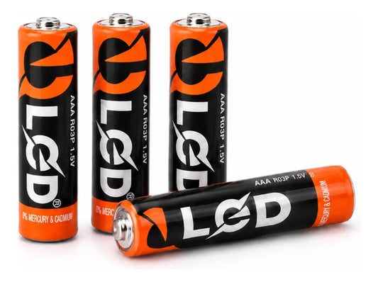 Pack X4 Bateria Lcd Aaa Pilas Triple A Baterias Lcd 1.5v