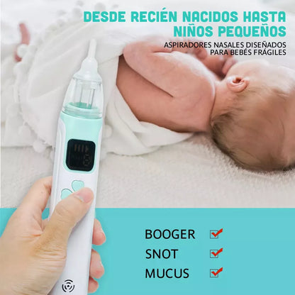 Aspirador Nasal Electrico Saca Moco Bebes Aspirador Nasal