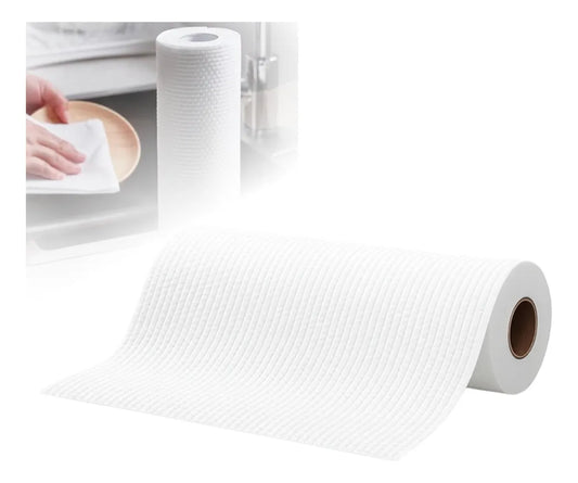 X50 Paños De Limpieza Multiuso Paño Reutilizable 25x25cm