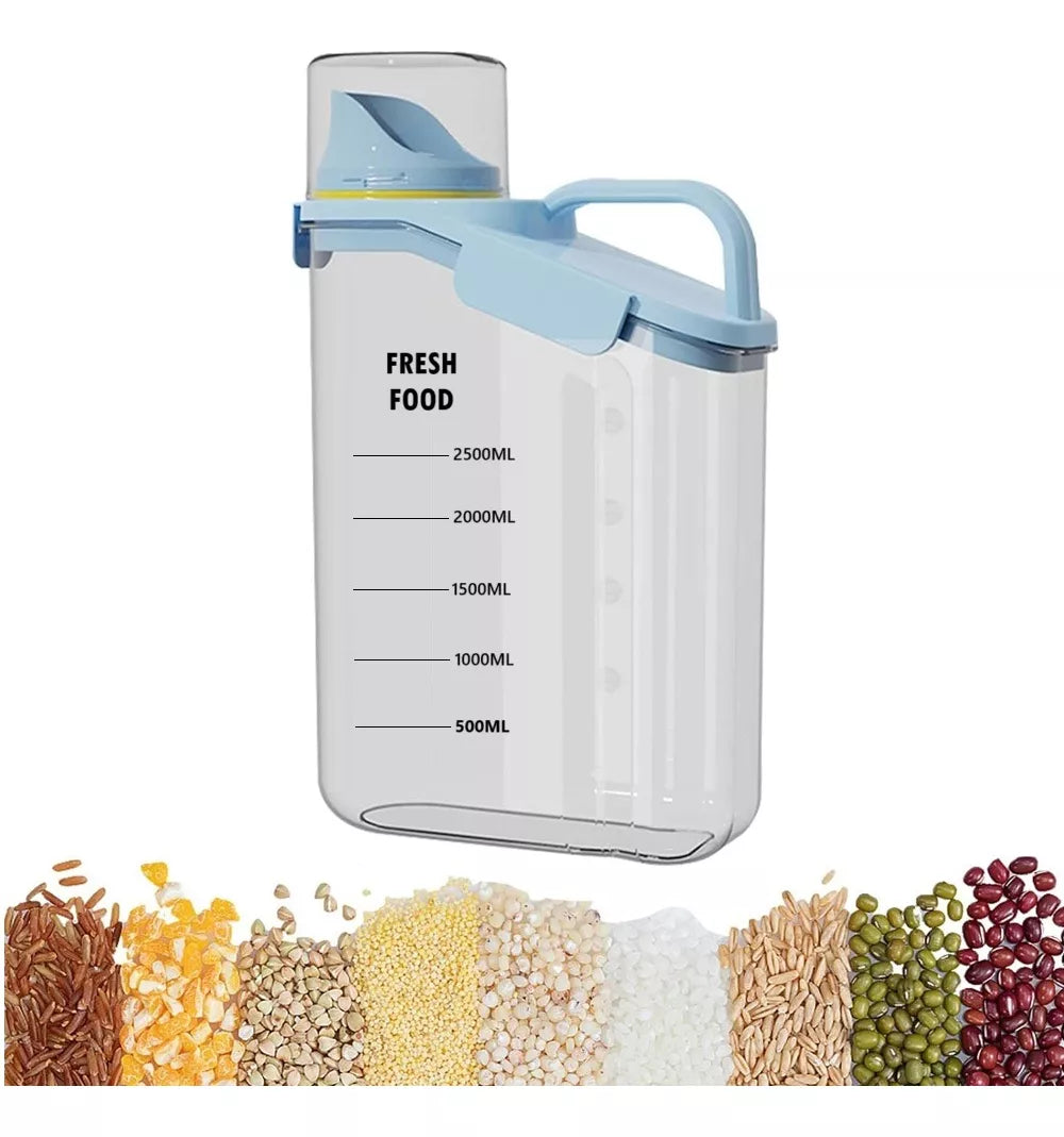 Contenedores Hermeticos Dispensador Almacenamiento 2500ml