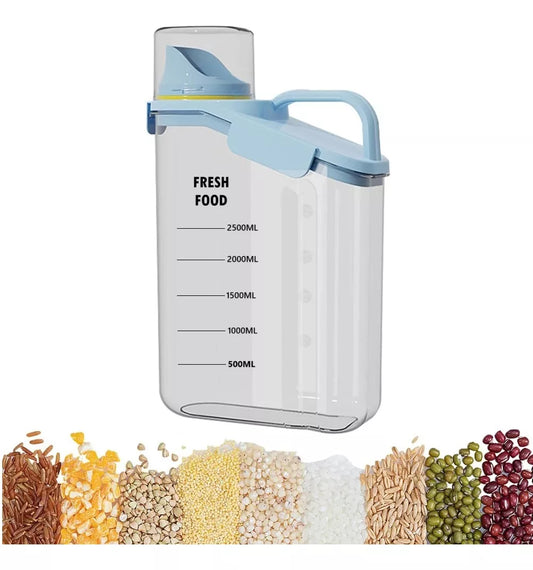 Contenedores Hermeticos Dispensador Almacenamiento 2500ml