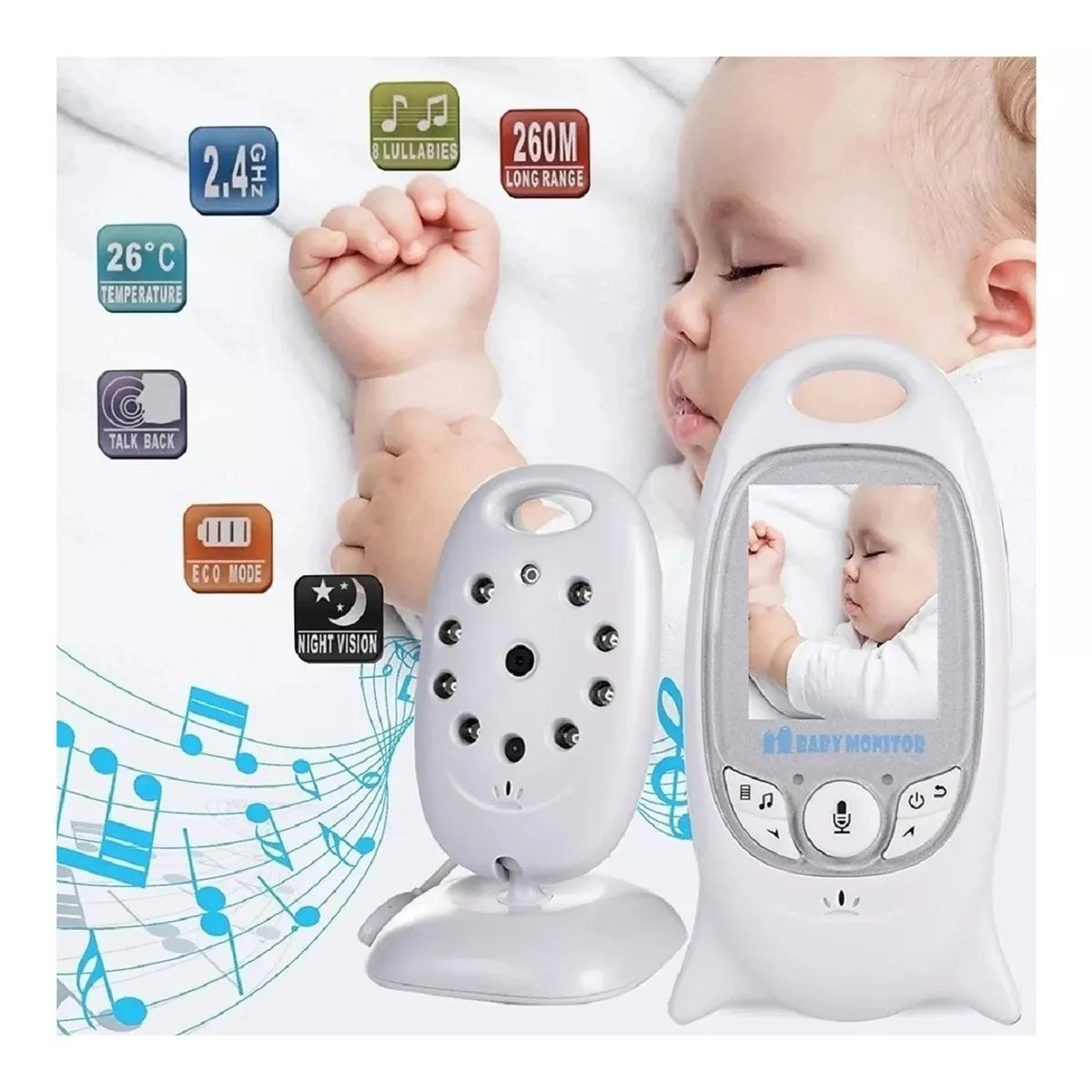 Monitor Para Bebe Monitor Bebe Monitor Bebé Camara Bebe
