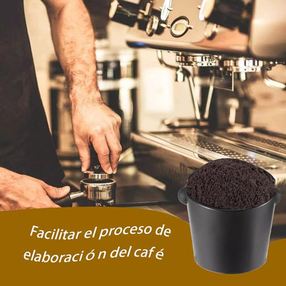 Borra Cafe Manual Knock Box Contenedor Recipiente 1l