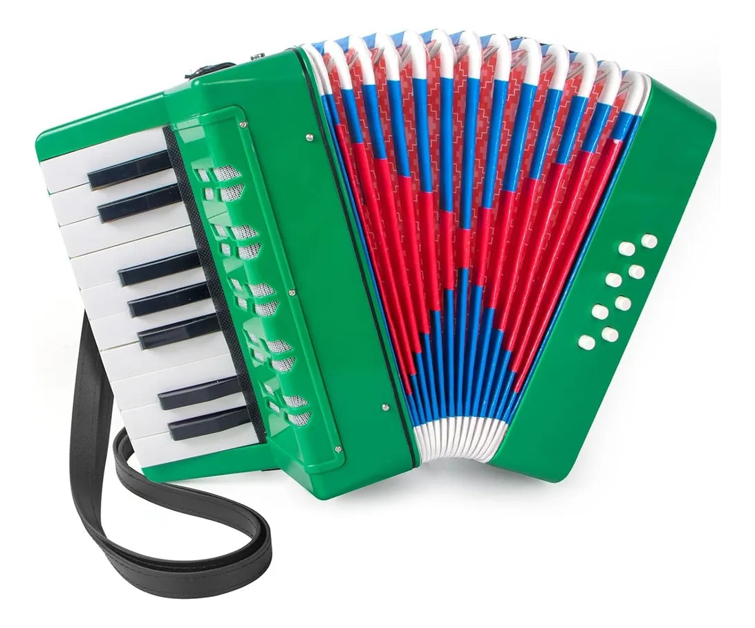 Acordion Para Niños Acordeon 17 Teclas 8 Bajos Musicales