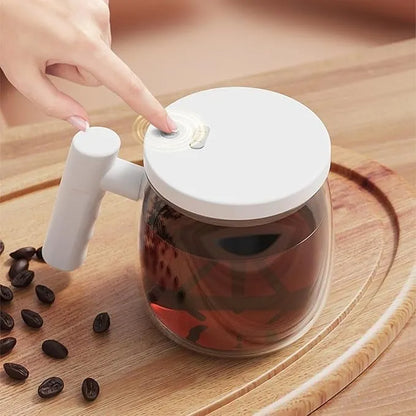 Tazon Mezclador Electrico Taza Capuchino Mug Recargable