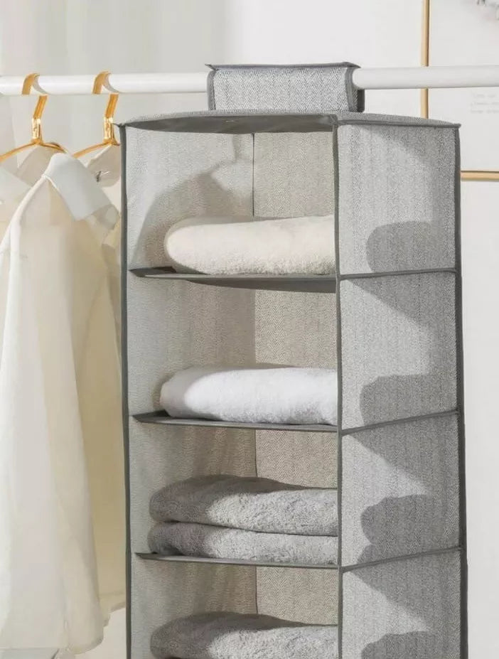 Organizador Colgante Plegable Almacenamiento Ropa 5 Niveles