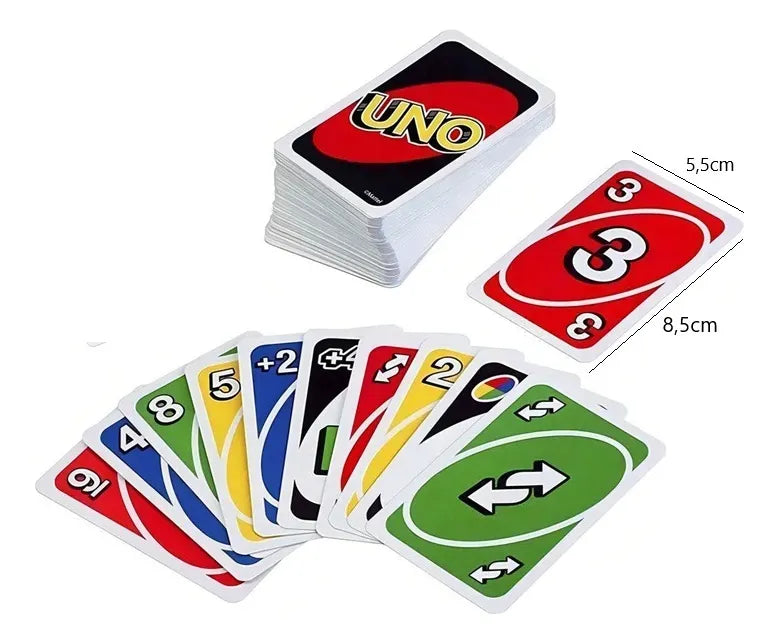 Uno Juego De Cartas Clasico - Diversión Para Toda La Familia