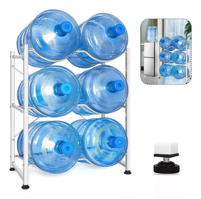 Estante Organizador Rack 6 Botellones Bidones Agua 20lt