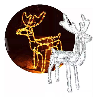 Reno Navideno Luz Renos De Navidad Reno Navideño Luces 85cm