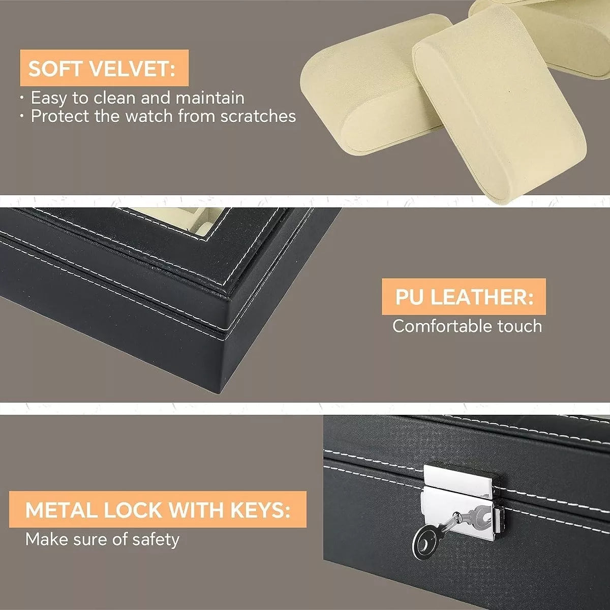 Cajas Reloj Cajas Para Relojes Maleta Para Joyas Porta Joyas