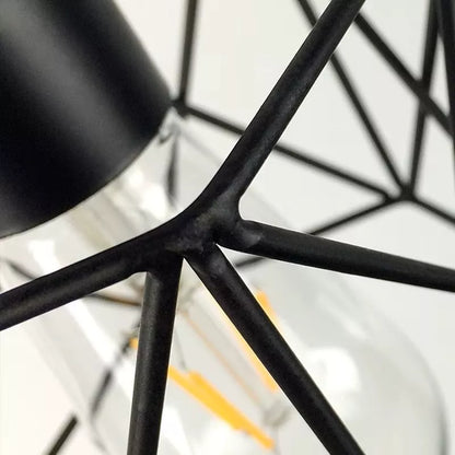 Lampara Led Colgante Lampara De Techo Colgante Jaula E27