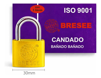 Candados Seguridad Candando De Seguridad Lockers 30mm