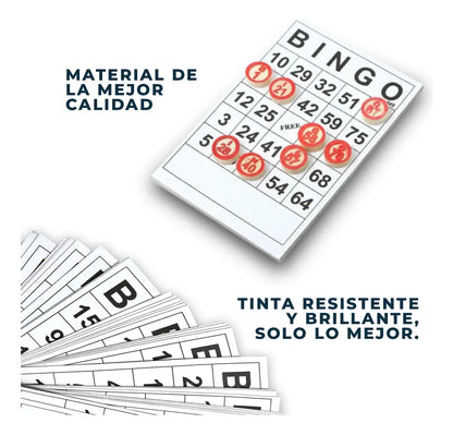 Bingo Clasico De Madera Loto Bolsa Juego De Loteria Numeros