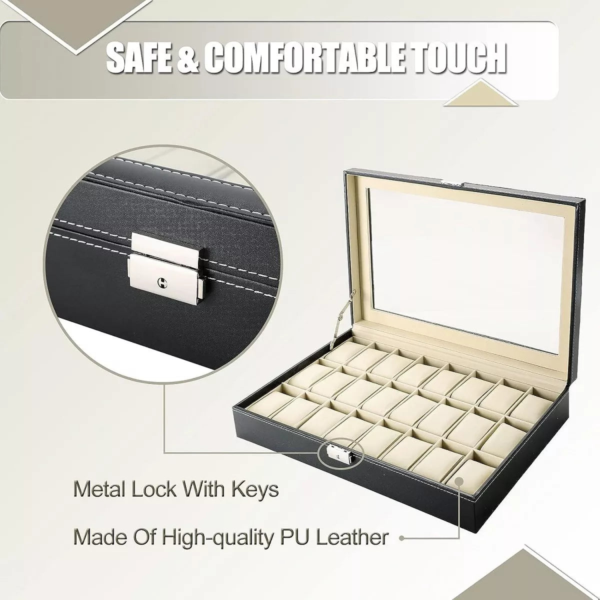 Cajas Reloj Cajas Para Relojes Maleta Para Joyas Porta Joyas