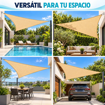 Toldo 6x6x6 Malla Toldo Toldos Respirables Toldo Tipo Vela