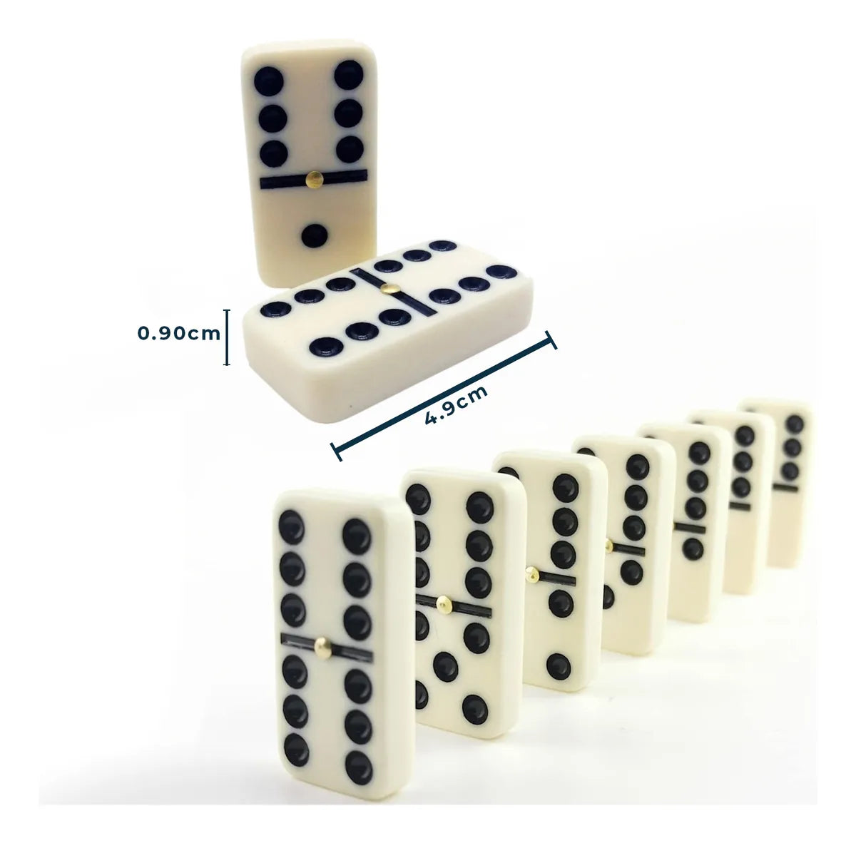 Domino Familiar Juegos De Mesa Juego Domino 28 Piezas 9mm