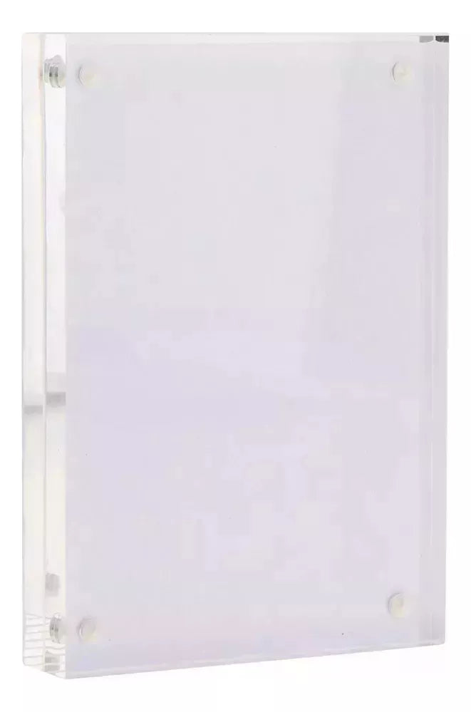 Porta Folleto Menu Flayer Fotos Soporte Iman Acrilico 13x9cm