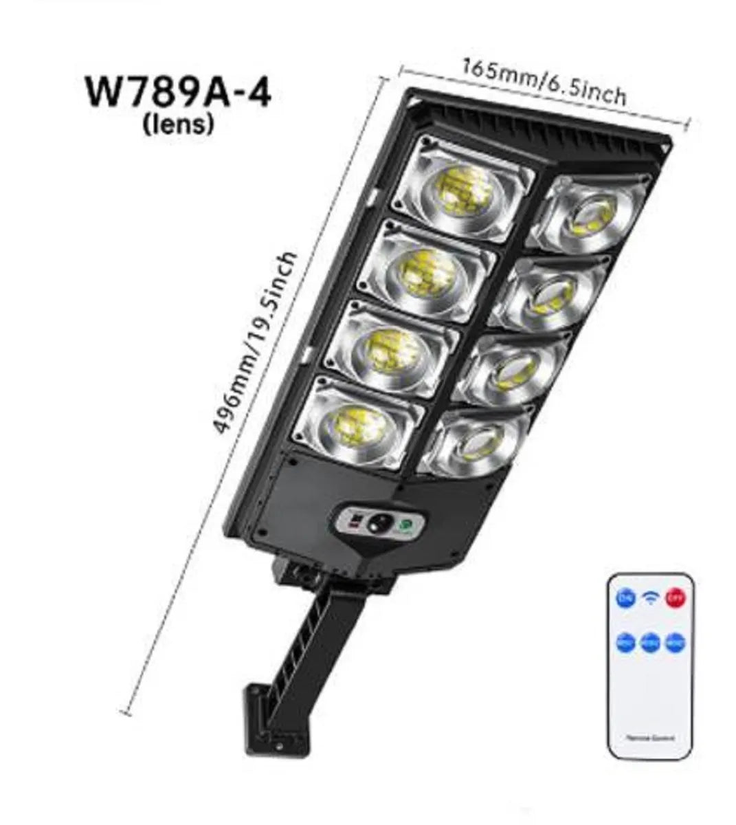 Foco Solar 200w Focos Solares Foco Led Exterior Con Sensor