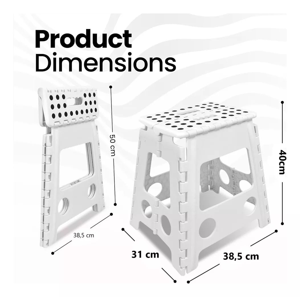 Taburete Silla Banquito Pisos Plegables Piso Plastico