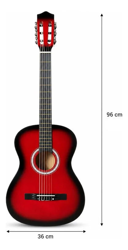 Guitarra Acústica Clásica Criolla 38 Pulgadas 6 Cuerdas