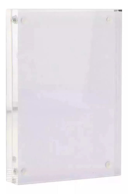 Porta Folleto Menu Flayer Fotos Soporte Iman Acrilico 18x13cm