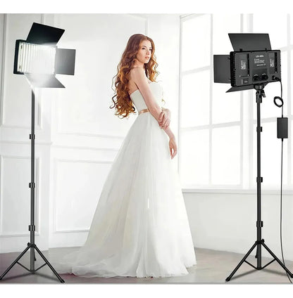 Kit Profesional Luz Relleno Con Tripode Reflector Pro 800led