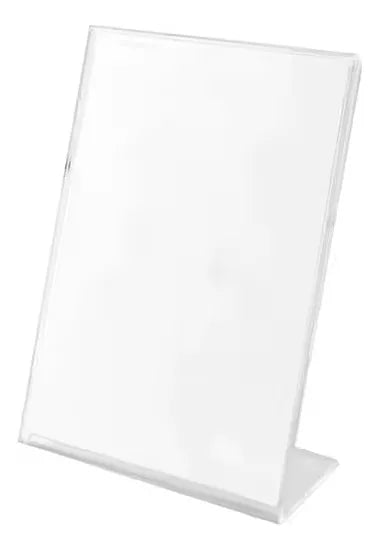 Porta Folleto Menu Flayer Fotos Soporte Iman Acrilico 13x9cm