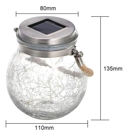 Farol Solar Exterior Lampara Decoracion Jardin Exterior Led