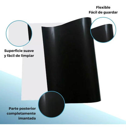 Pizarra Magnética Para Refrigerador Pizarra Flexible