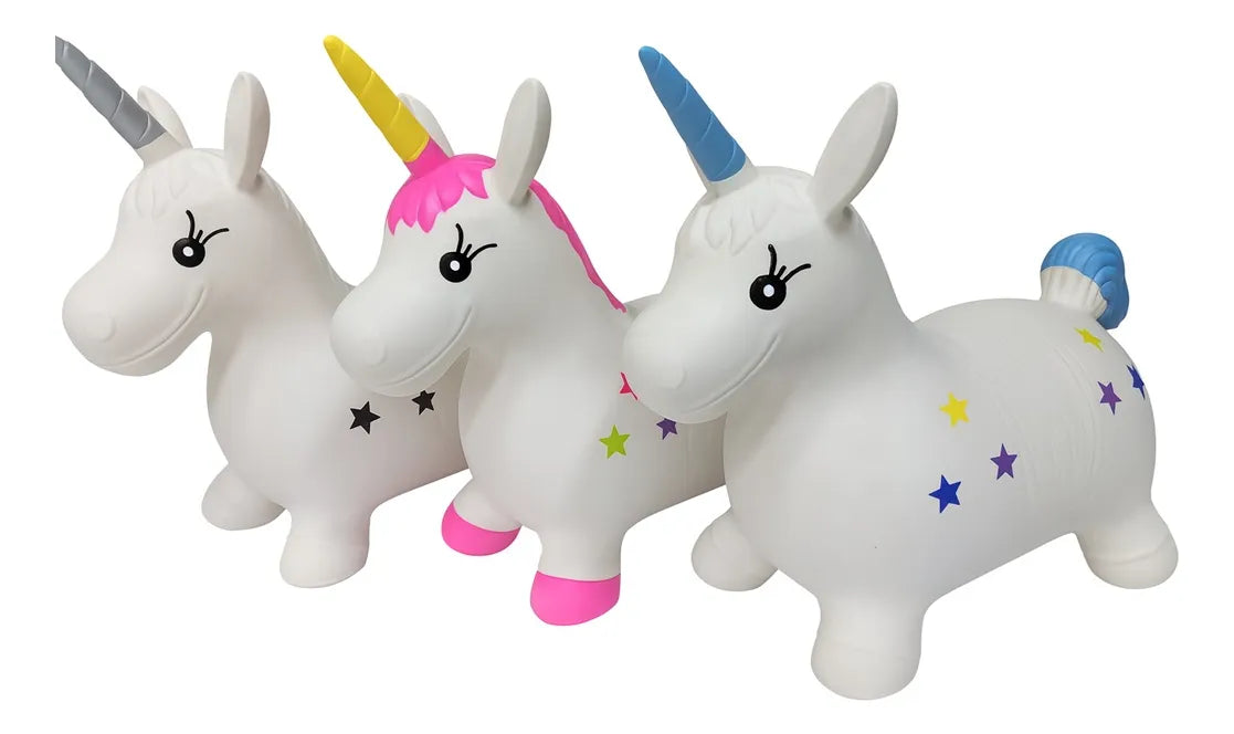 Saltarina Unicornio Saltarin De Goma Juguete Infantil Niños