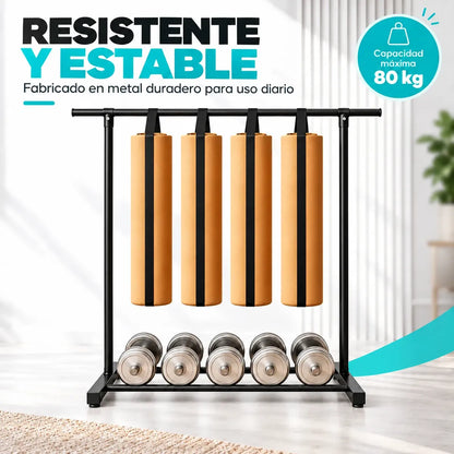 Perchero Organizador De Ropa Metalico Colgador Exhibidor