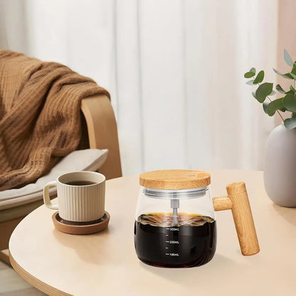 Tazon Mezclador Electrico Taza Capuchino Mug Recargable