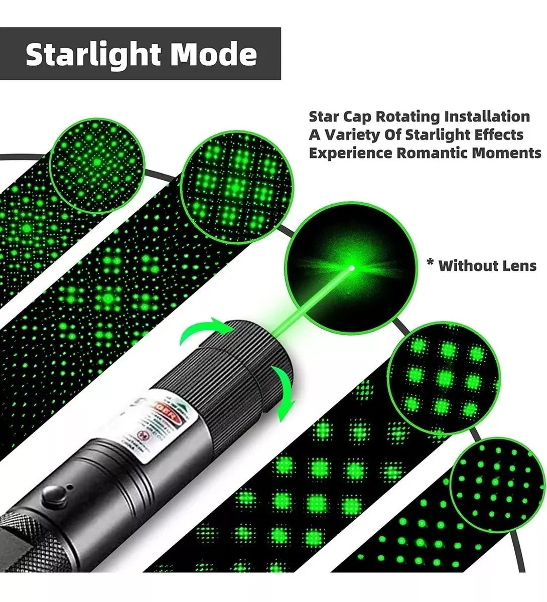Laser Verde Laser Astronomico Puntero Láser Luz Laser 1000mw