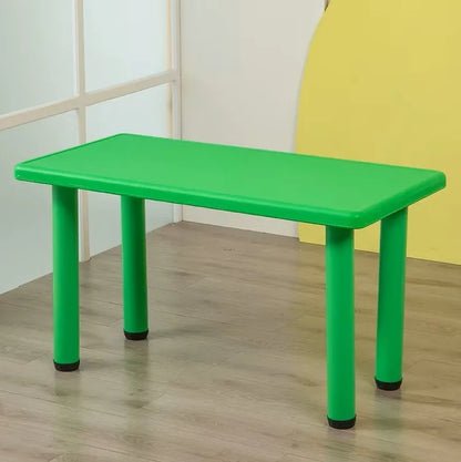 Mesa Plastica Infantil Rectangular Mesas Para Niños 1.20x50