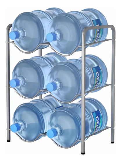 Estante Organizador Rack 6 Botellones Bidones Agua 20lt