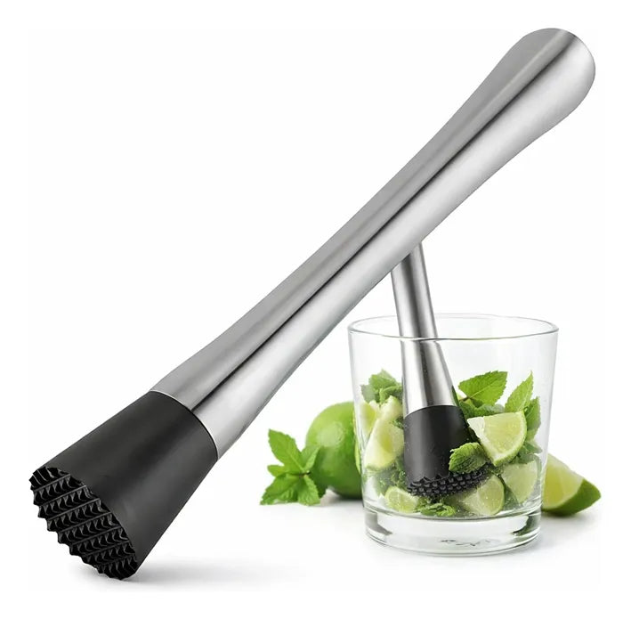 Macerador Mudler Cocteleria Acero Inoxidable Mojito Bar 21cm