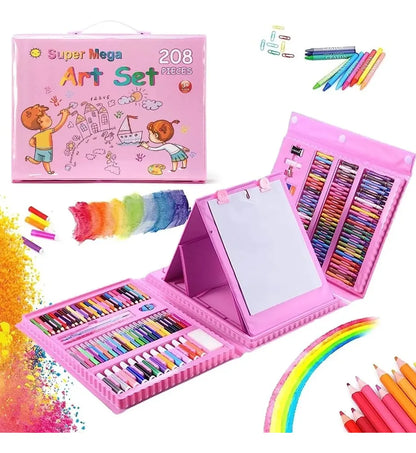 Set Para Pintar Lapices Colores Set Arte Set De Dibujo 180pcs