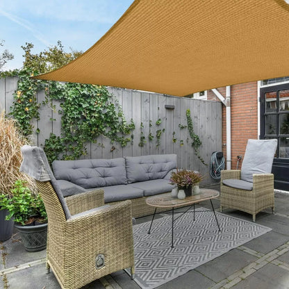 Toldo Rectangular Vela Sombreadora Toldo Impermeable 3,5x5mt