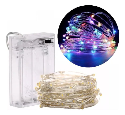 Guirnalda Luces Micro 100 Led Luces Hada Hilo 10m