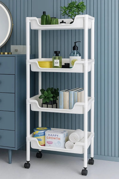 Carrito Con Ruedas Multiuso Carrito Con Ruedas 4nivel Cocina