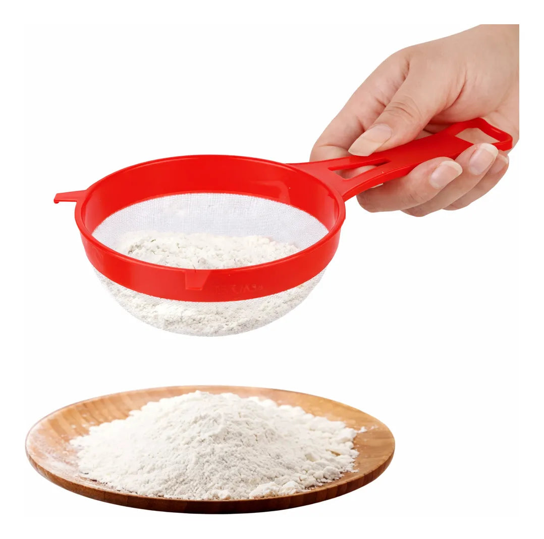 Set X4 Colador De Plastico Colador Escurridor Repostería