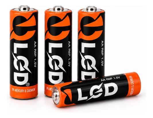 Pack X4 Bateria Lcd Aa Pilas Doble A Baterias Lcd 1.5v
