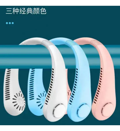Ventilador De Cuello Enfriador Recargable Portatil Ajustable