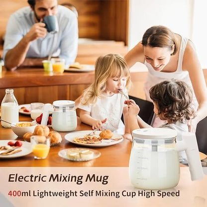 Tazon Mezclador Electrico Taza Capuchino Mug Recargable