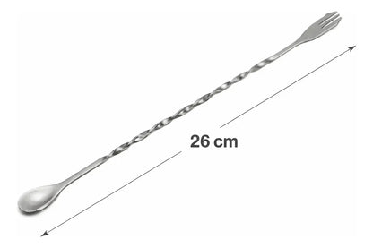 Cuchara Mezcladora Bar 26cm Acero Inoxidable Bartender