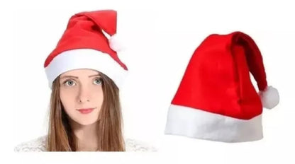 Pack x4 Gorro Viejo Pascuero Navidad Gorros Navidenos Gorro Pascuero