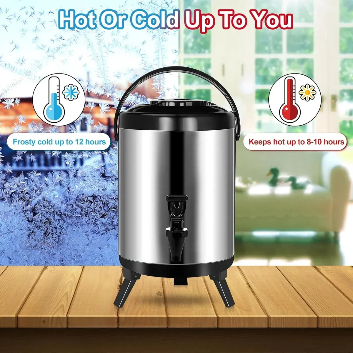 Termo Para Agua Caliente Termo Caliente Dispensador 8lts