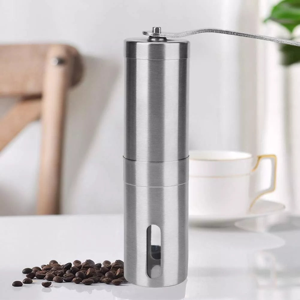 Molinillo Manual Moledor De Cafe Triturador Acero 17,5cm