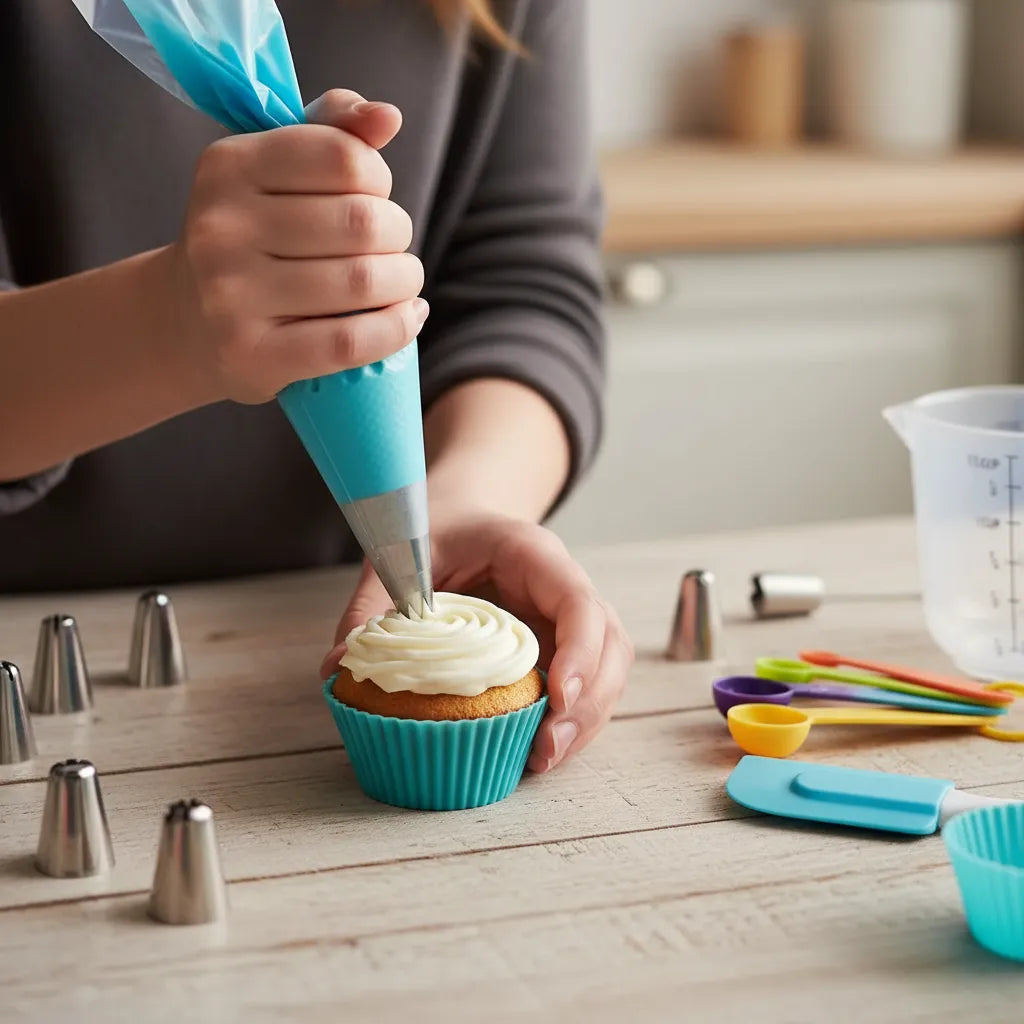 Set Kit De Decoración De Tortas Y Reposteria 63 Pcs Cupcakes